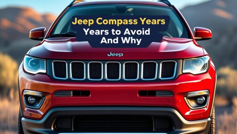 jeep compass years to avoid and why