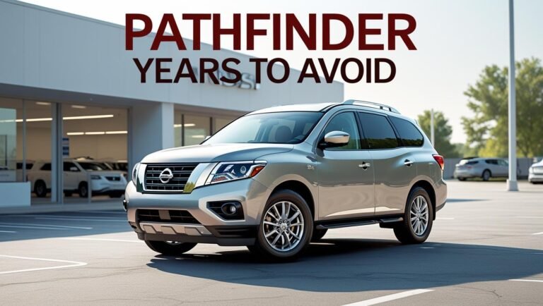 Nissan Pathfinder Years to Avoid
