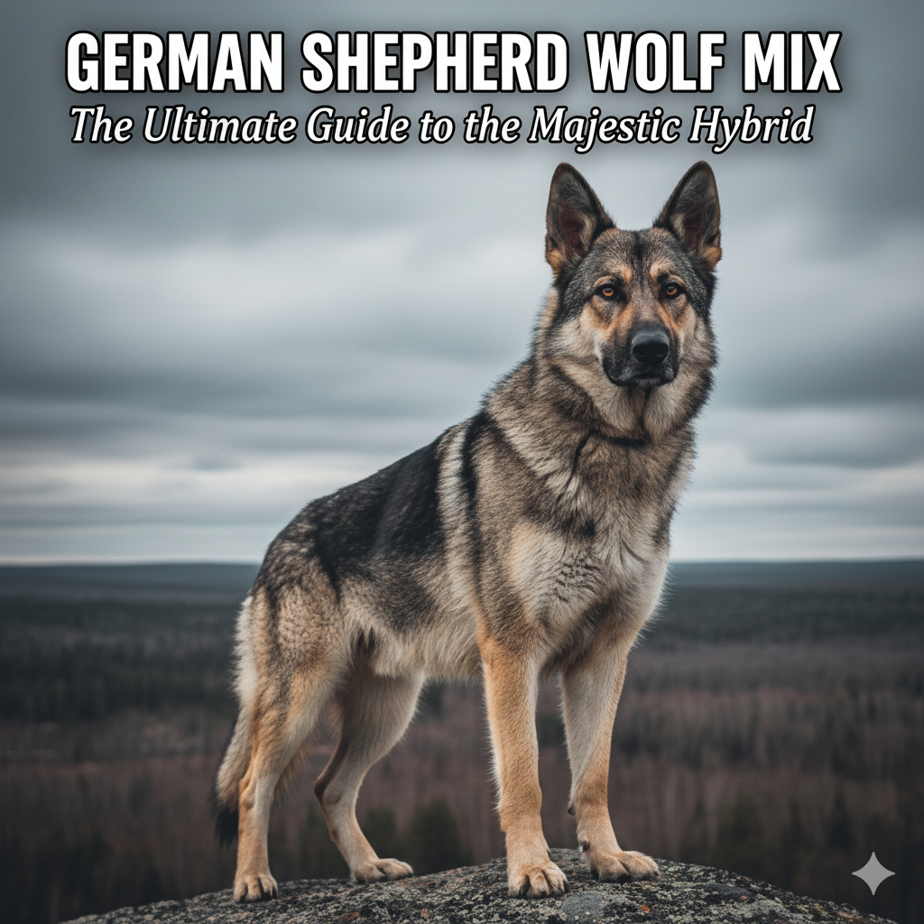 German Shepherd Wolf Mix The Ultimate Guide to the Majestic Hybrid